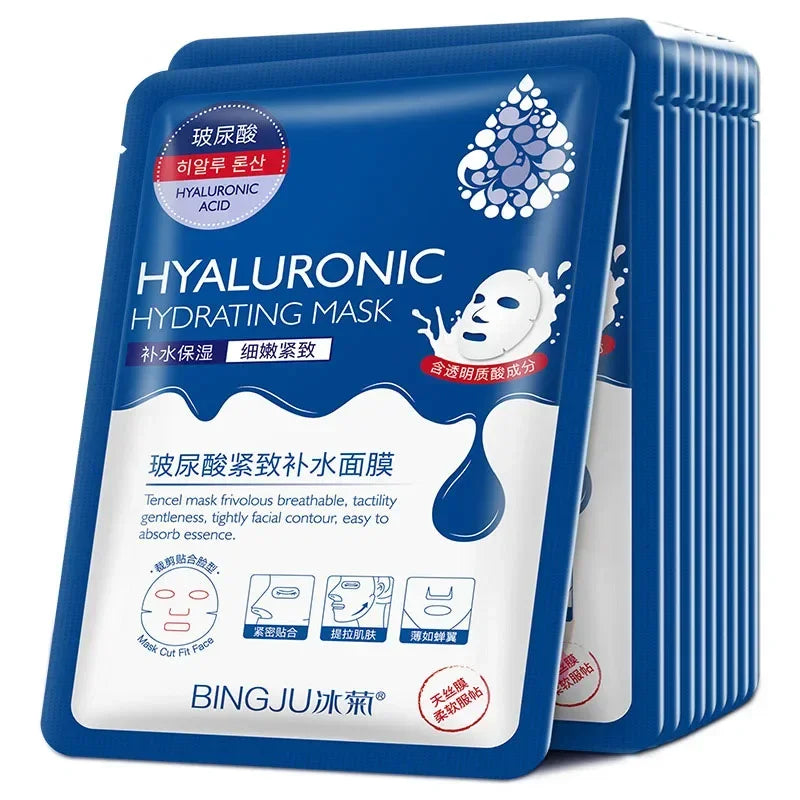 Hyaluronic Acid Hydrating Facial Sheet Masks