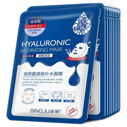 Hyaluronic Acid Hydrating Facial Sheet Masks