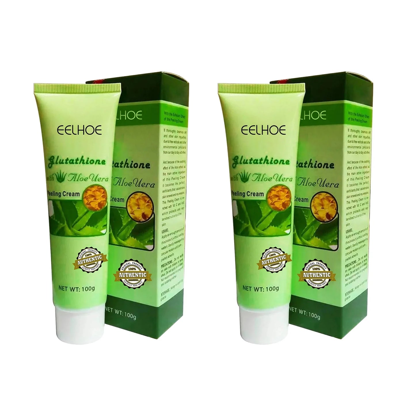 Facial Cleaning Cream Aloe Vera Gel Exfoliating
